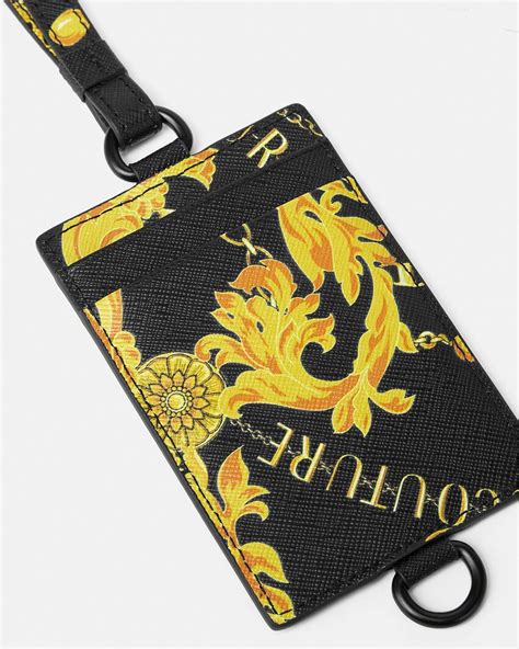 versace mens cardholders|versace vanitas card holder.